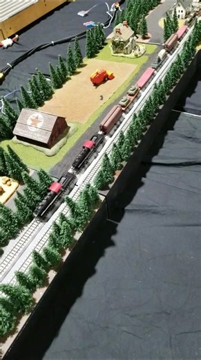 N Scale Modular Layout #train #nscale #modeltrains #shorts #short #shortvideo #shortsvideo #layout