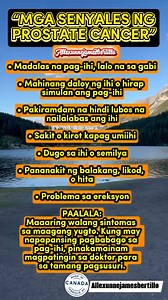 126K views · 312 reactions | Mga senyales ng prostate cancer… #prostatecancer #cacer #prostate #disease #healthtips #contentcreator #allexunnejamesvillarbabertillo | Allexunne James Villarba Bertillo | Facebook