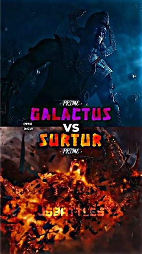 Galactus vs Surtur