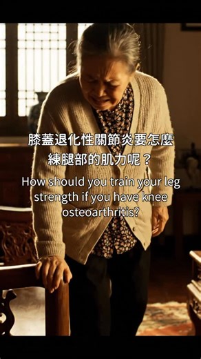 肌製所｜1對1健身課程 on Instagram: "膝蓋退化性關節炎要怎麼練腿部的肌力呢？嗨我是肌製所的Josh。 如果你在經過醫生診斷且被建議要加強股四頭肌肌力的話，可以像這樣練。 先掌握一個原則是無痛訓練，也就是會痛的角度就不要勉強進行哦。第一個動作是靠牆空氣椅，這是進行肌肉等長收縮的訓練，原則上是蹲到力竭為止，第二個動作，運用瑜伽球深蹲，可以減少膝蓋彎曲程度，第三個動作，半程深蹲，也是用來減少膝蓋彎曲程度。 這些動作的原理都是採用膝蓋壓力較小的模式，但同樣能訓練到股四頭肌肌力的好方式，嘗試看看吧。 How should you train your leg strength if you have knee osteoarthritis? Hi, I’m Josh from Chichihso. If you’ve been examined by a doctor and advised to strengthen your quadriceps, here’s one way to do it. First, follow the principle of pain-fre