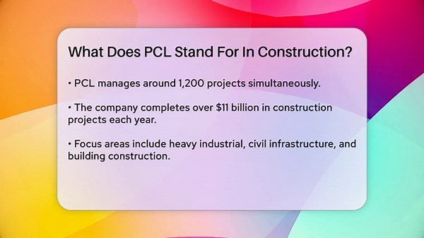 What Does PCL Stand For In Construction? - Civil Engineering Explained