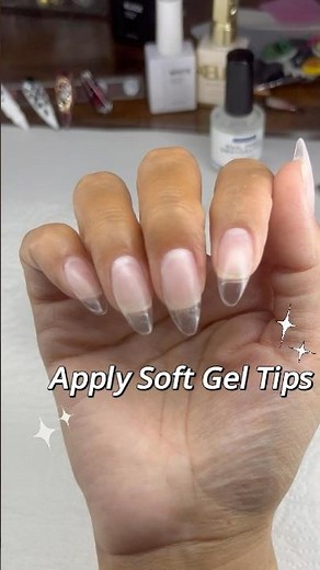 Beginner Friendly Soft Gel Tips Tutorial | Easy Nail Extensions at Home