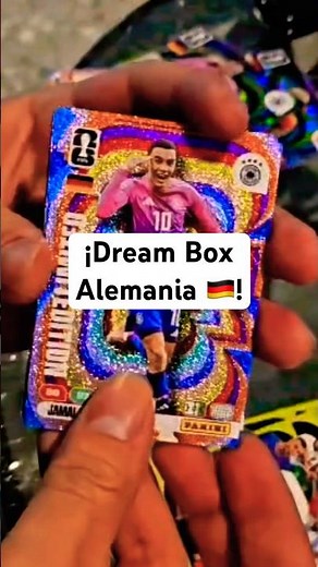I got the DreamBox Impossible from Germany! 🇩🇪 Adrenalyn Panini World Cup 2026