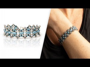 Crowning Duos Bracelet - DIY Jewelry Making Tutorial by PotomacBeads