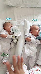 Feeding & Burping ni Aion & Avio#famngarap #twins #babyboy | Famngarap