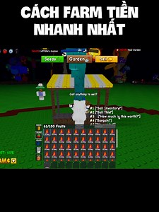 Cách farm tiền nhanh nhất trong grow a garden 2 #gag2 #roblox #growagarden