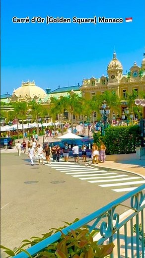 Carré d’Or (Golden Square) - Casino Square, Monte Carlo District, Monaco 🇲🇨 2025