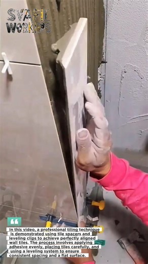 This Tile Installation Trick Will Blow Your Mind! Perfect Alignment Every Time
