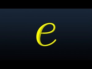Where does "e" come from? (Eulers Number e)