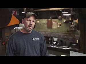 Punching Holes in Aluminum J Channel