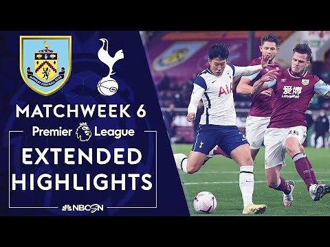 Burnley v. Tottenham | PREMIER LEAGUE HIGHLIGHTS | 10/26/2020 | NBC Sports