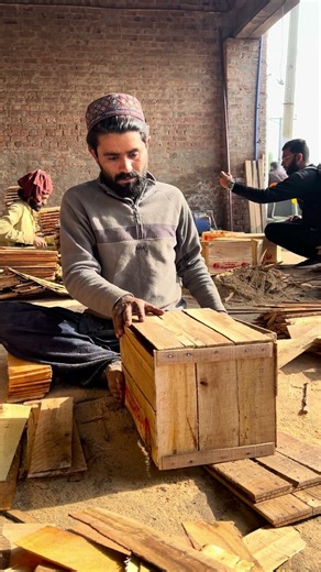 Making Wooden Fruit Boxes PART 2 #shorts #shortsfeed #ytshorts