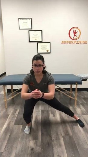 Lateral Lunge Adductor Stretch | Artistry in Motion Physical Therapy and Wellness | ABQ, NM