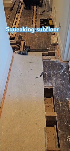 How do you fix squeaky subfloor floor boards ? another noisy subfloor under carpet