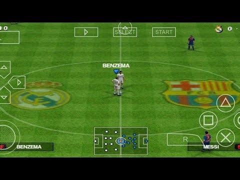 PES 12 | Real Madrid Vs Barcelona | eFootball PPSSPP Gameplay | El Clásico Nostalgia