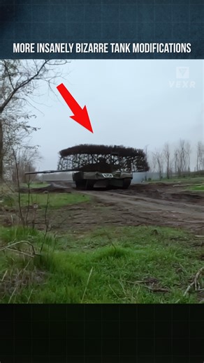 VEXR on Instagram: "More Insanely Bizarre Tank Modifications"