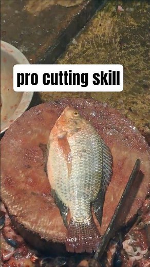 Crazy Tilapia Fillet Skills 🔥 Fish Cutting & Cleaning Process | Satisfying Seafood Video