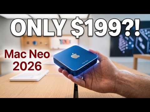 TIM COOK’S REVENGE: Apple’s $199 Mac Mini Neo Changes EVERYTHING!