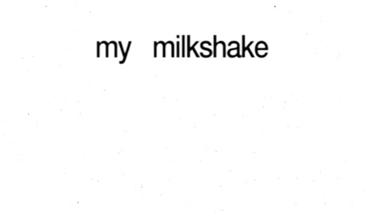 Milkshake 😝 #dailylyrics #song #lyrics #songlyrics #milkshake