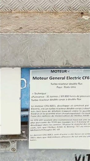 CF6 Histo de cfm56 GE