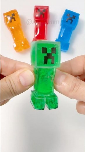 🟩Minecraft Creeper Gummy DIY with Nano Tape!