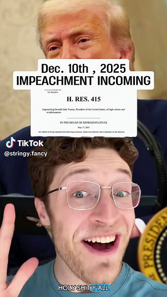 Could this be *IT* ?! 🙏🫨 #update #currentevents #teamblue #50501 #liberal #AlGreen #impeachtrump #thisweek #foryoupage #now #fyp #Democrat #impeachment #news #hopecore #unitedstates #breaking #usnews #handsoff #progressive #world #dumptrump #FDT #worldnews #worldtok #today #hope #congress #politics #goodnews #foryou #tiktok