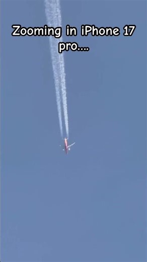Zooming in iPhone 17 pro…