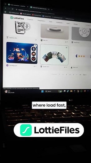 Stop using videos — use Lottie instead 💡