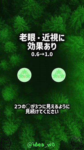 視力回復トレーニングで毎日チャレンジ👀
