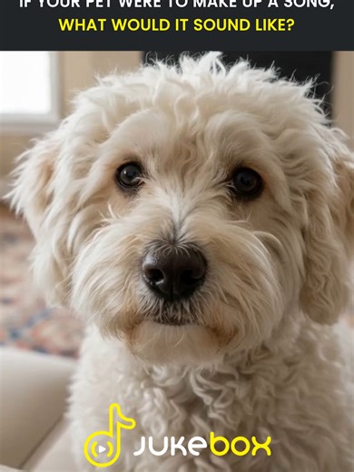 Make a song for your pet. 🐶🐱 Turn your love, inside jokes, and little habits into a custom song with Jukebox. Type a few lines and let AI create a track just for them. #jukeboxai #aimusic #petsong #petlovers #createwithai
