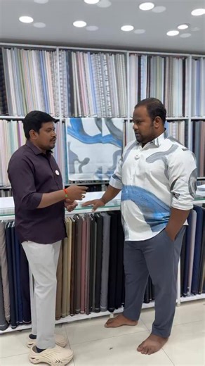 7.6K views · 898 reactions | Costumer Review #clothing #fabric #shirtoutfit #gizacotton #shirting #shirtingfabric #wrinklefreefabric #linenfabric | Venkatesh Gorla | Facebook