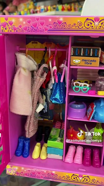 Clóset para Barbie con accesorios: ideas y dónde comprar