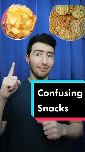 Identifying English Snacks: Chips, Crackers, Soup, Stew, Cupcake, Muffin