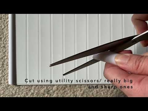 Stick On Luxury's tile edge trim installation