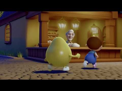Humpty Dumpty | Cartoon Spaceships | 3D Animation