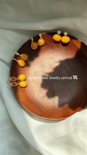 Butterscotch Amber, made for everyday elegance.