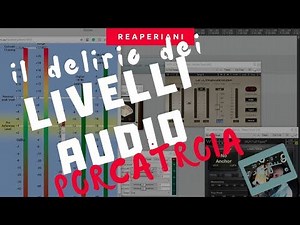 L'incubo del metering Audio - Dbfs Rms Vu VBu Lufs