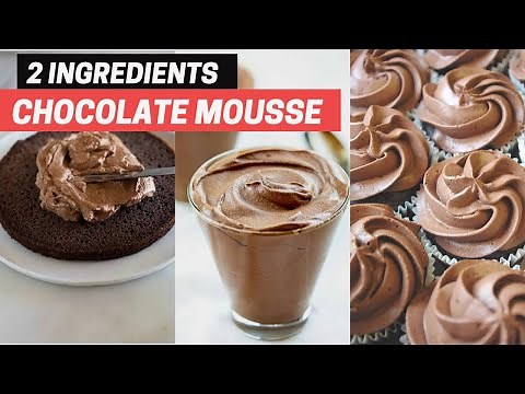 Chocolate Mousse Cake Filling || Chocolate Filling Recipe