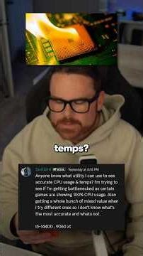 What’s a good application for monitoring CPU and GPU temps and usage?