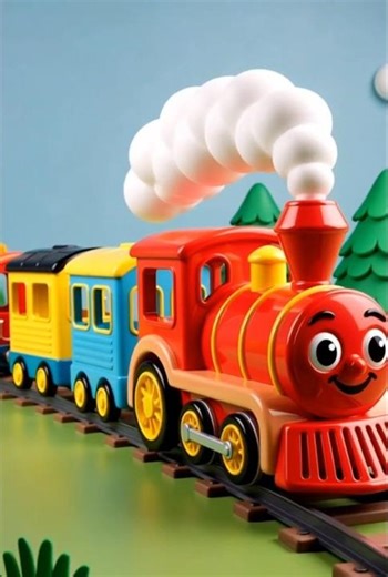 Rail Gaadi #kids #kidsvideo #baby #train #shorts