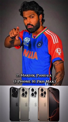 🏏 Top 6 Indian Cricketers & Their Favourite Mobile Phones 📱🤯 #Cricket #Shorts