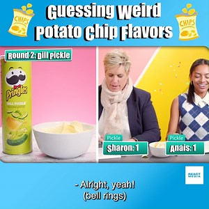 These aren't your run of the mill salt & vinegar chips! 🦞🍕🍪 | People Vs Food By React