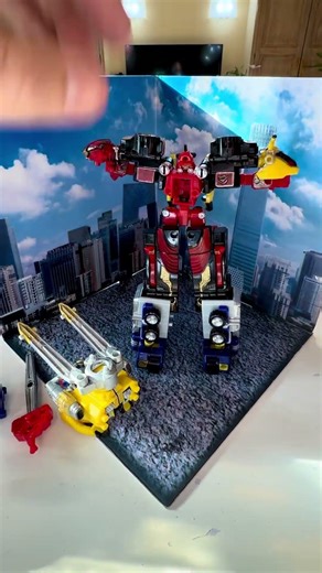 Minipla Go-BusterOh / Beast-X Megazord