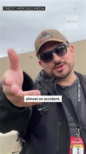 Citizen journalist amasses huge following covering ICE operations, riots, and war #shorts