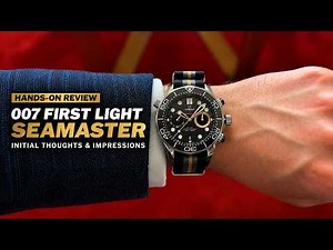 Omega’s New 007 First Light Seamaster | Hands-On Review of James Bonds new watch