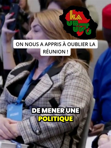 ON NOUS A APPRIS À OUBLIER LA RÉUNION ! 🔥 Romain Katambara, président de Ka Ubuntu, dénonce la machine d'assimilation française lors de la conférence internationale sur le