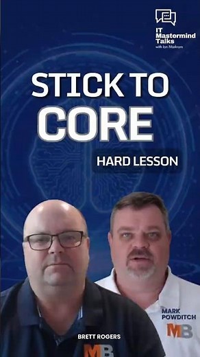 Stick to Your Core Vision