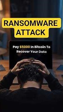 Ransomware Explained in 60 Seconds 🔥 #Shorts