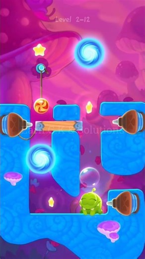 cut the rope magic 2-12 #shortsfeed #shorts #viral #gaming #games