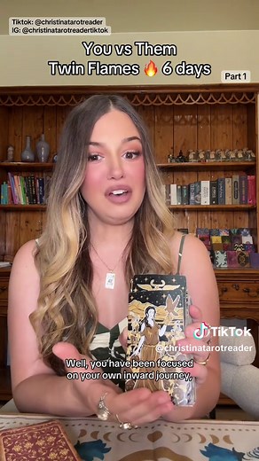 Christina The Tarot Reader ✨💜 (@christinatarotreader)’s video of Twin Flame